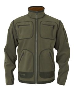 Härkila Kamko Fleecejacke Forest night/Rustique clay