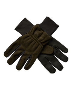 8761 Deerhunter Fleecehandschuhe mit Leder