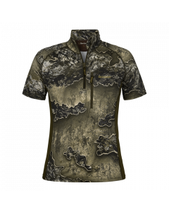 DEERHUNTER Excape Insulated T-shirt with zip-neck - REALTREE EXCAPE™