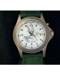 Jachthorloge " Vliegende Fazanten" Lederen