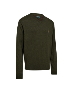 Harrington V-neck Knit