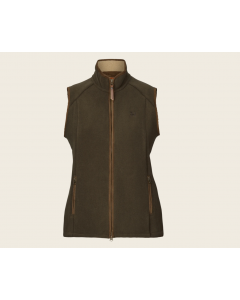 Härkila Sandhem Sherpa Fleece Damen-Weste in Willow Green