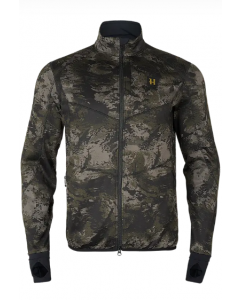 Härkila NOCTYX Camo Fleecejacke mit durchgehendem Reißverschluss