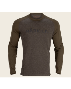 Metso L/S tshirt Olive Night/Willow Green